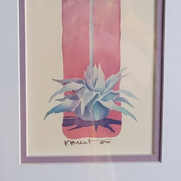 COPY - 🌵 Southwestern Watercolor 🌵 Signed by Artist - Picture 4 of 16